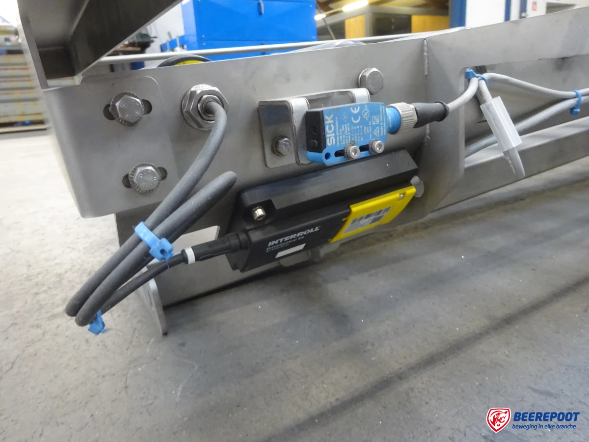 Rollenbaan, drive, RVS